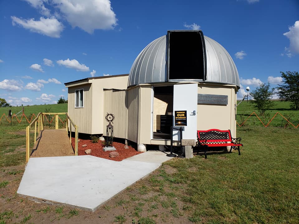 Branched Oak Observatory Passport Stop Photo