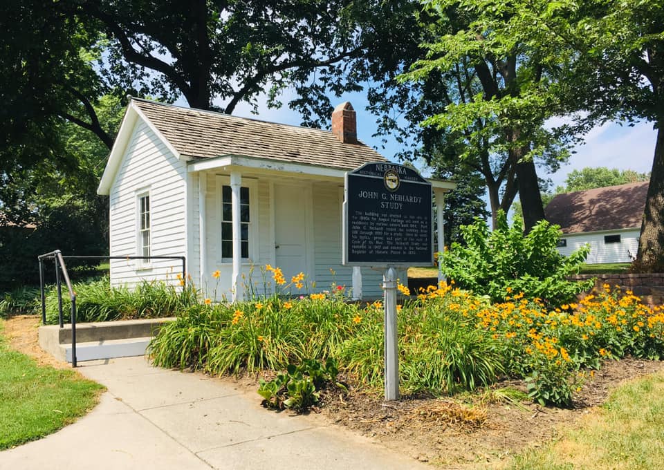 John G. Neihardt State Historic Site Passport Stop Photo