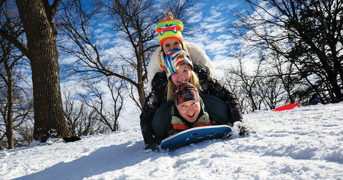 Sledding, Ponca State Park