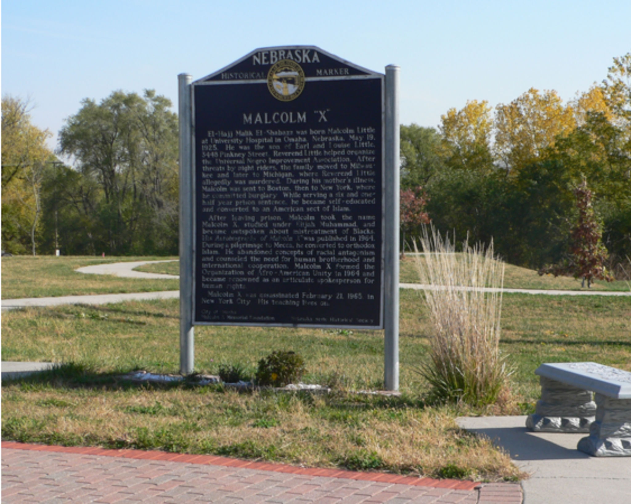 Malcom X Home Site in Omaha. 