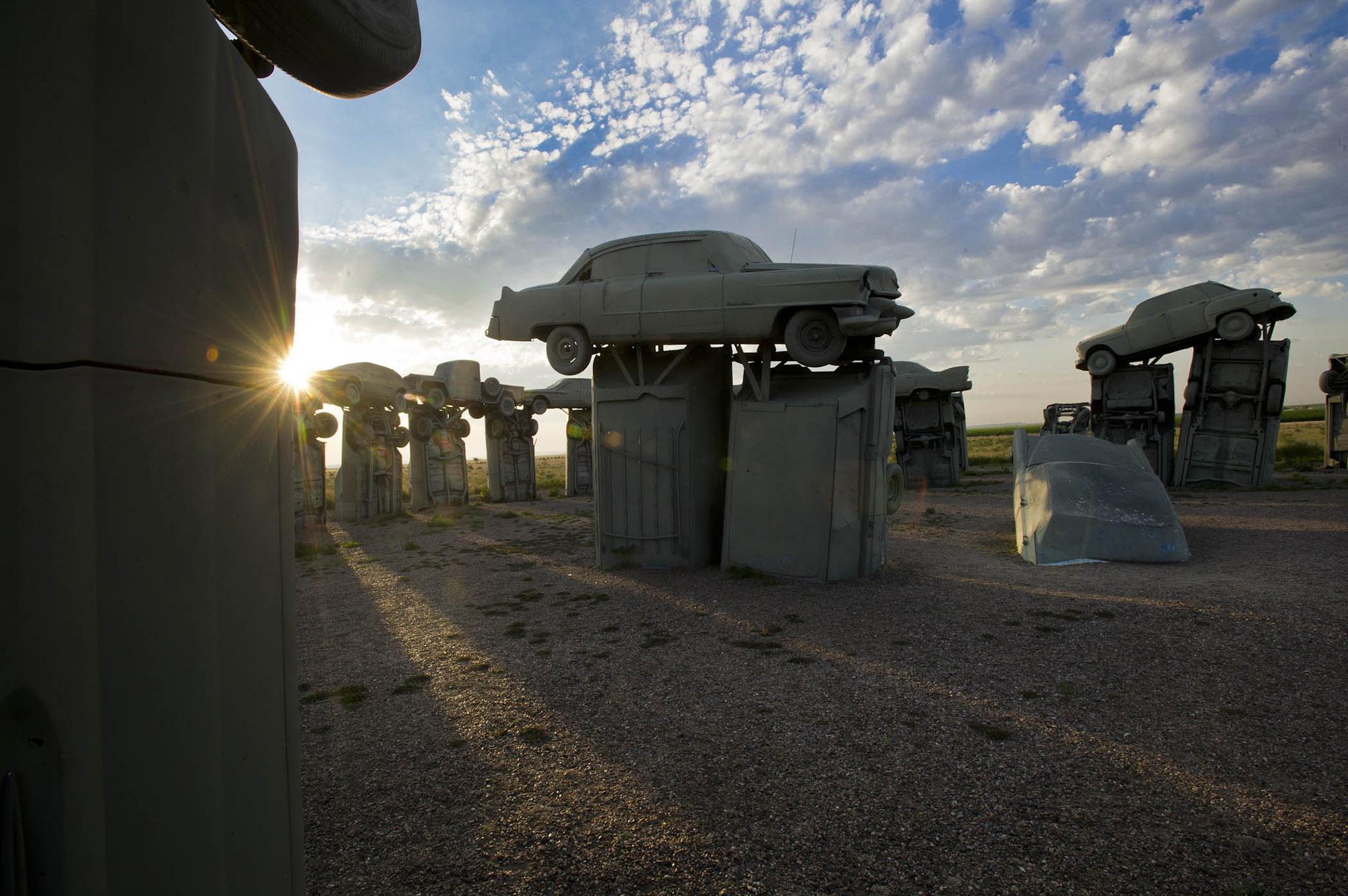 Alliance's replica of England's Stonehenge, Carhenge