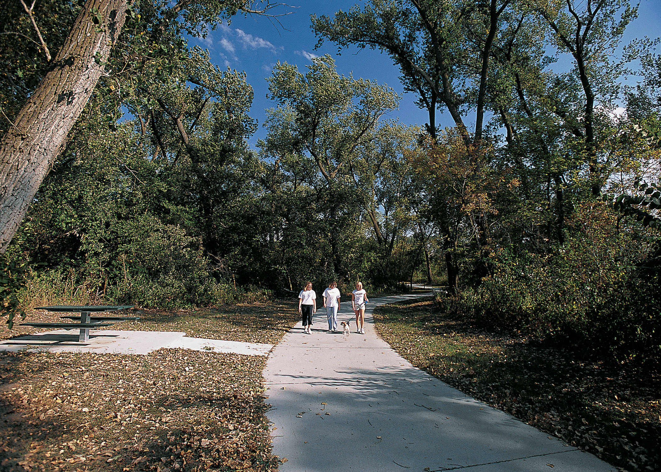 Hikers on Cowboy Trail