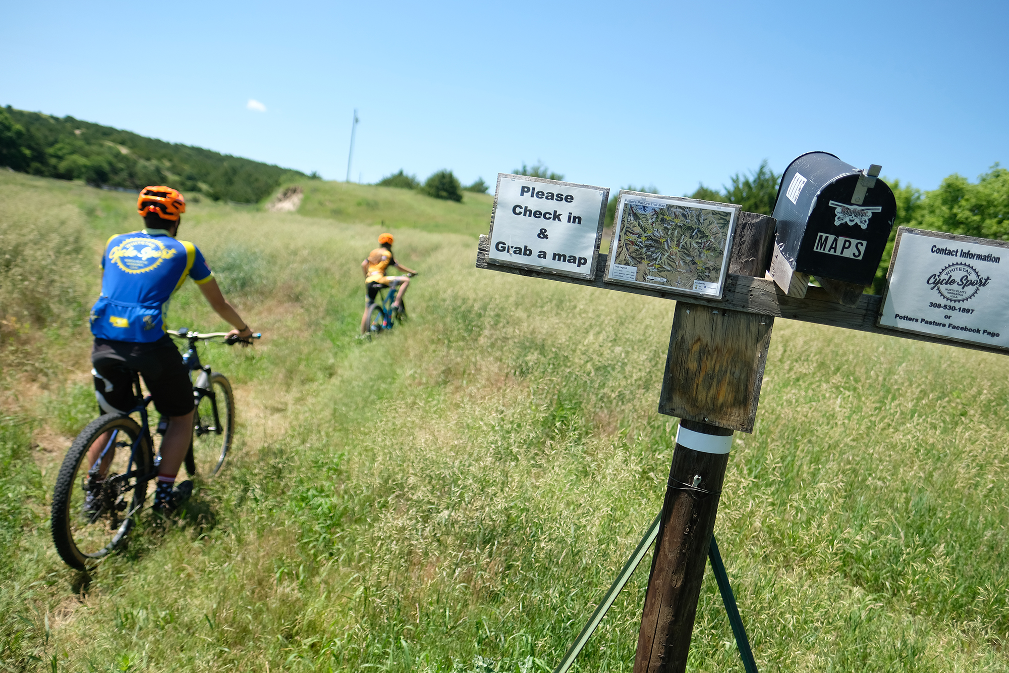 Potter's Pasture Mountain Bike Trail