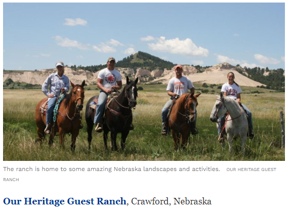 Our Heritage Guest Ranch