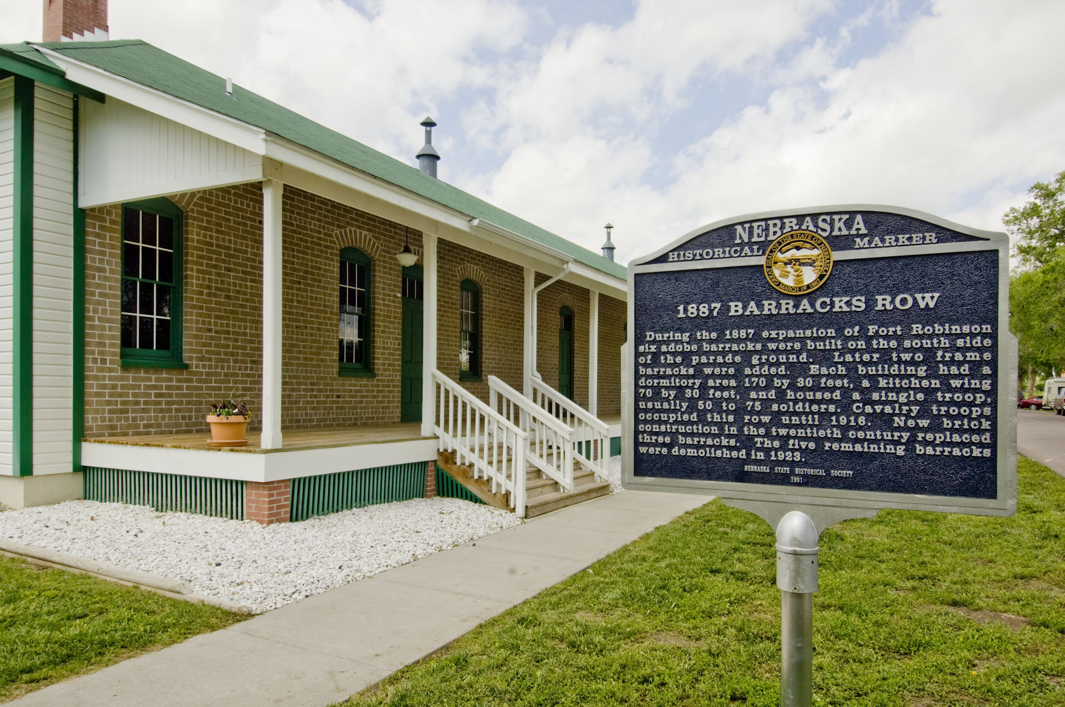 Historic cabins at Fort Robinson State Park | Nebraska Tourism