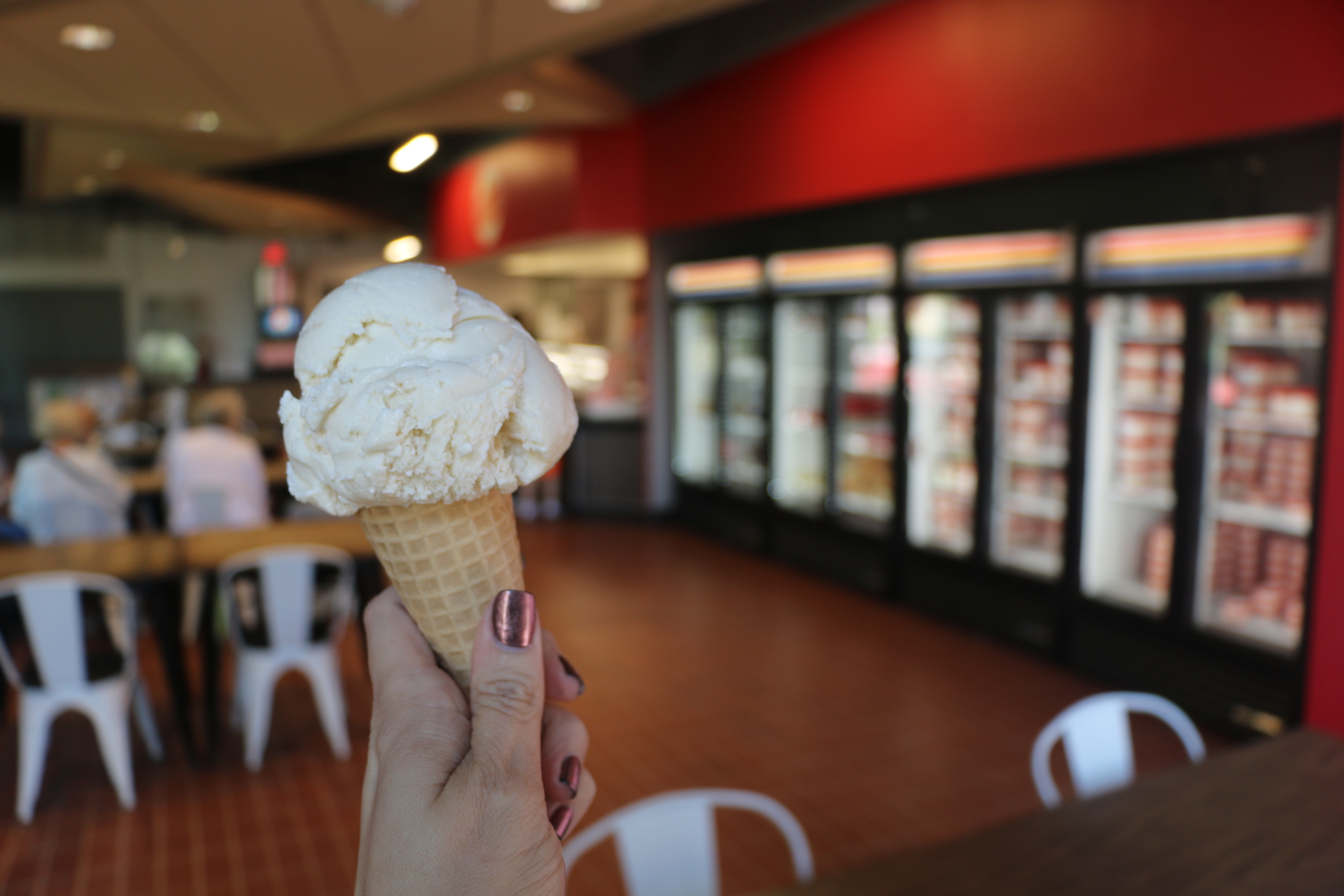 Ice cream cone, UNL Dairy Store