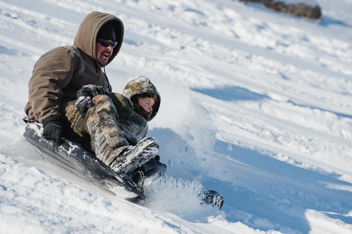 Sledding, Chadron State Park