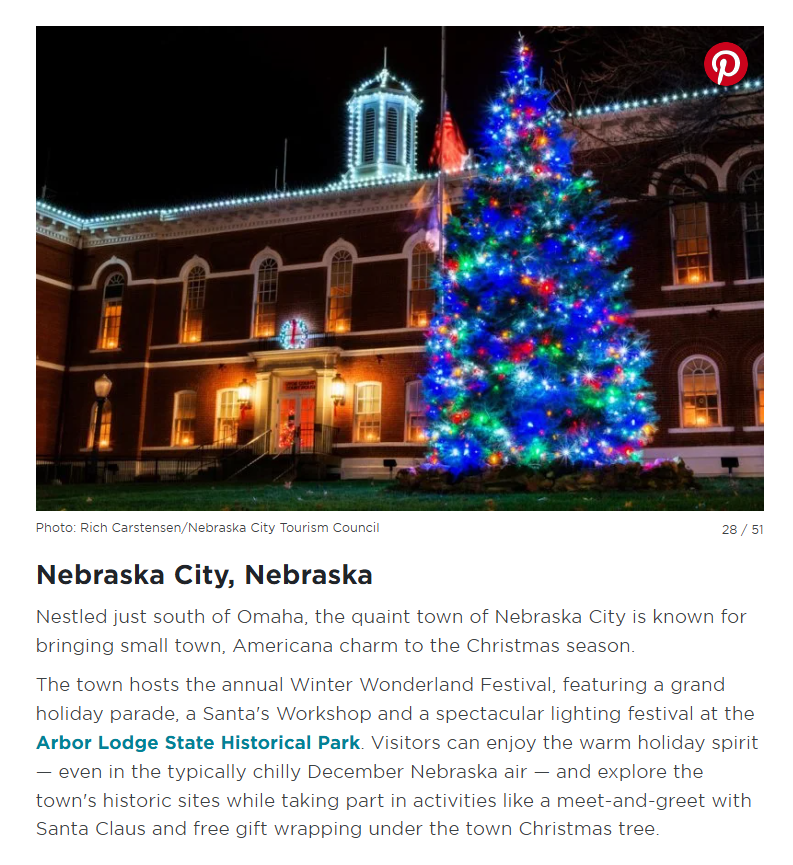 Nebraska City Christmas