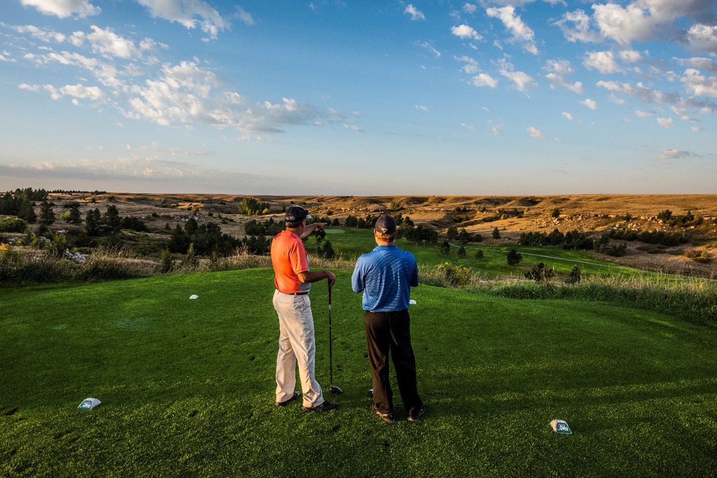 Golfing in Sidney, Nebraska