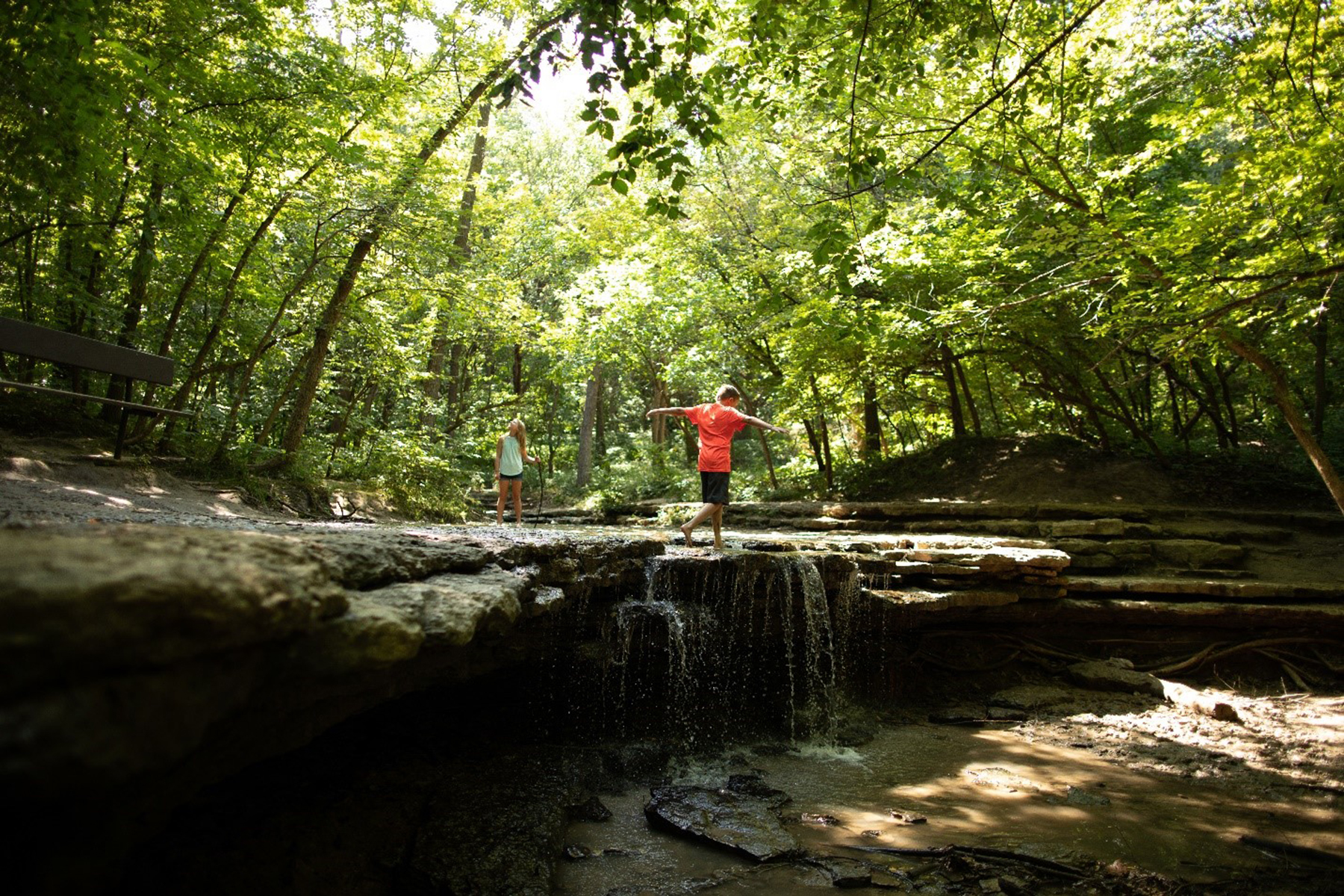 Platte River State Park Campaign Waterfall Image