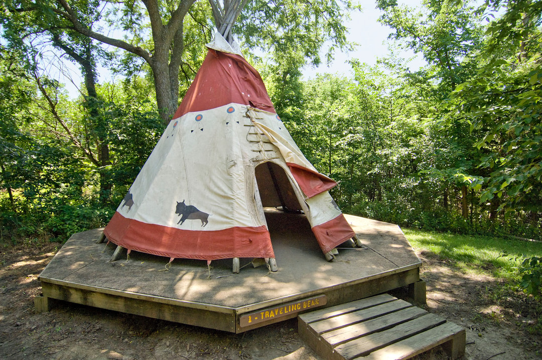 Platte River State Park - Pawnee Teepee Village