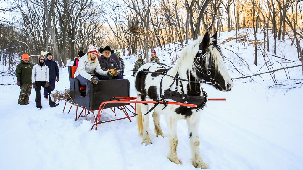 Ponca State Park at Christmas