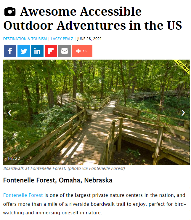 Awesome Accessible Outdoor Adventures in the US 