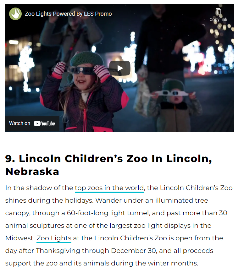 15 Fantastic Holiday Zoo Lights To Experience In The U.S.