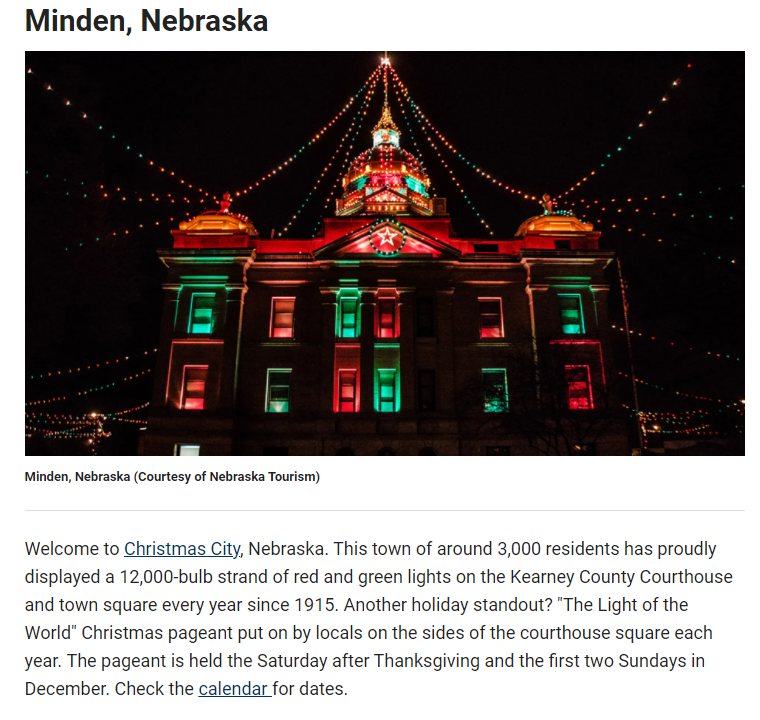 The 10 best Christmas towns in America