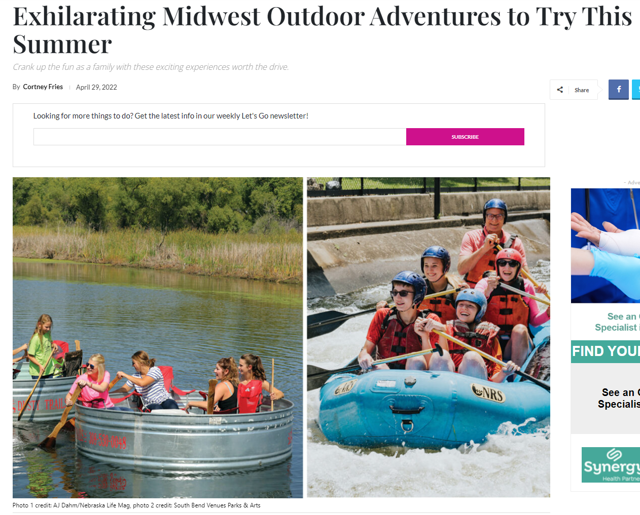 Exhilarating Midwest Outdoor Adventures to Try This Summer 