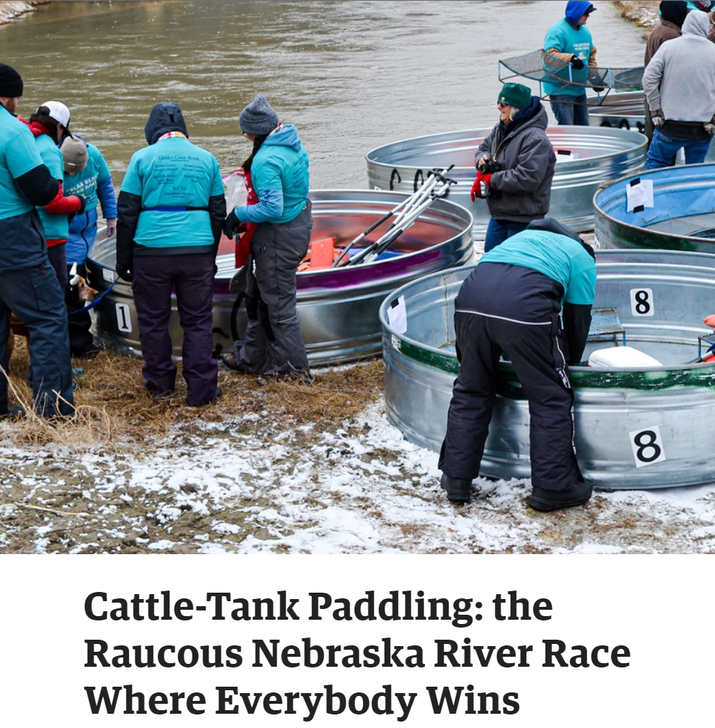 Cattle-Tank Paddling: the Raucous Nebraska River Race Where Everybody Wins