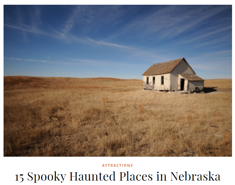 15 Spooky Haunted Places in Nebraska