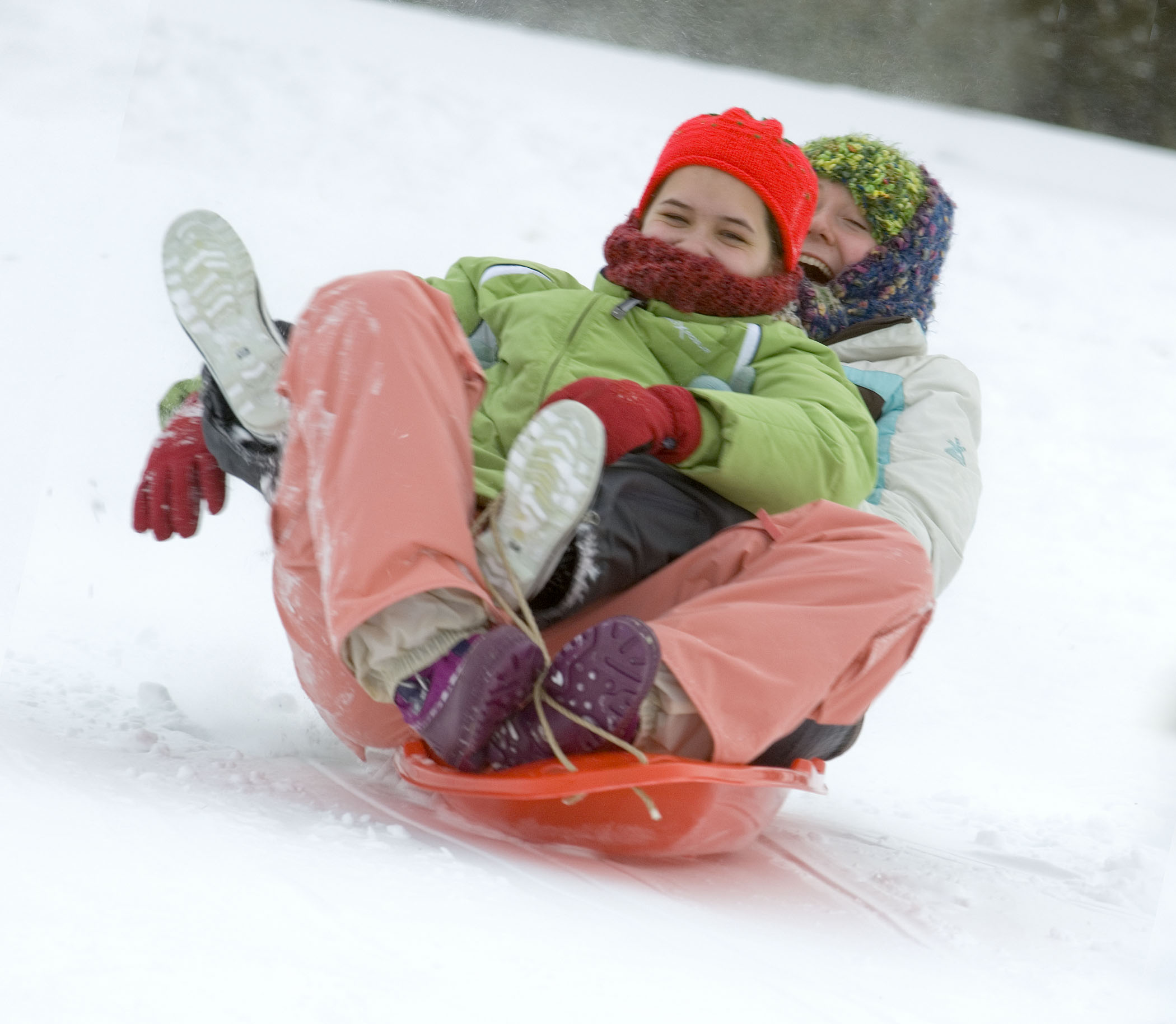 Pioneers Park sledding