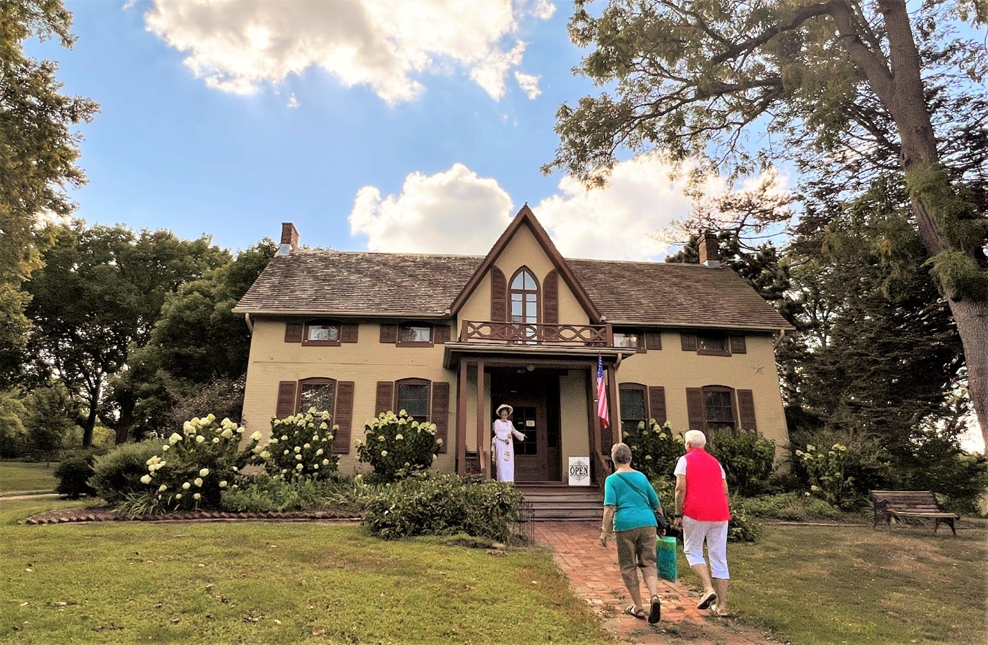 Wildewood Historic Center Guide Welcoming Visitors