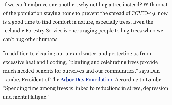 Arbor Day History