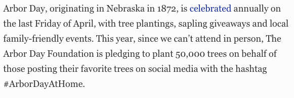 Arbor Day Nebraska