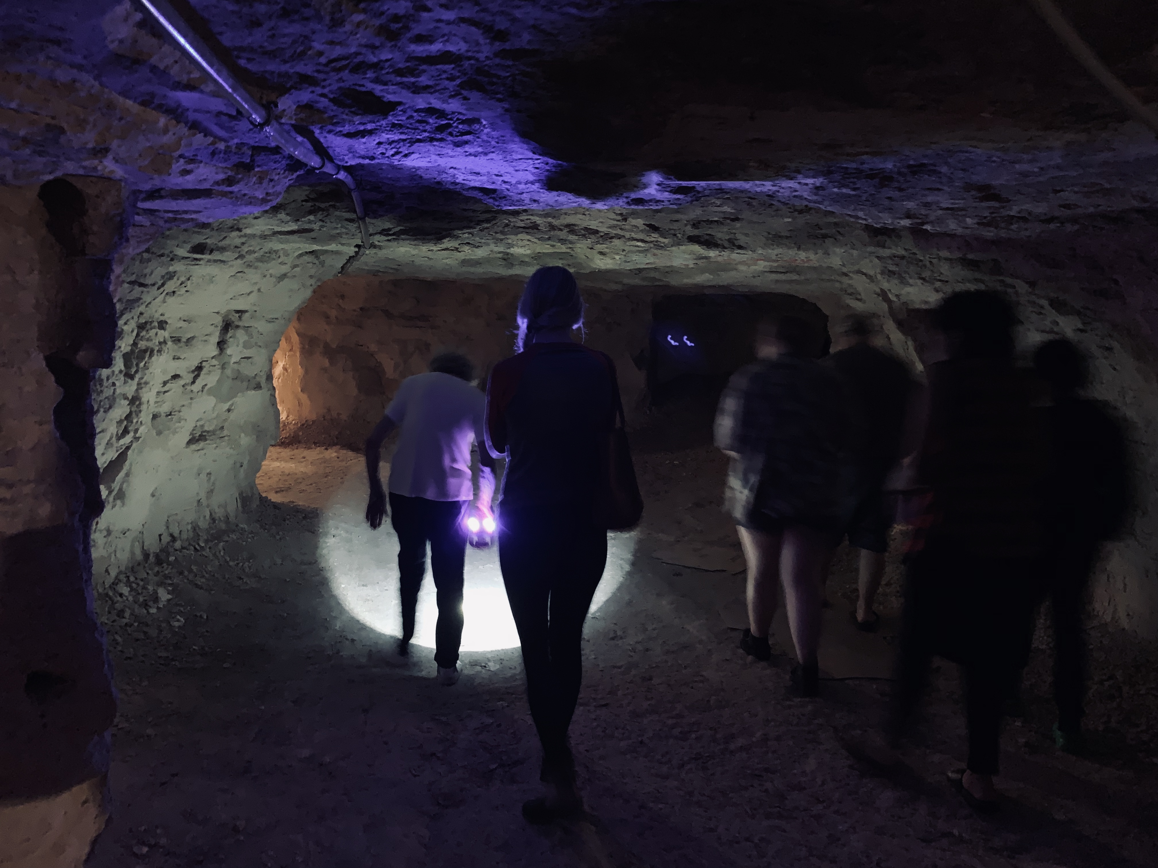 Happy Jack Chalk Mine tour