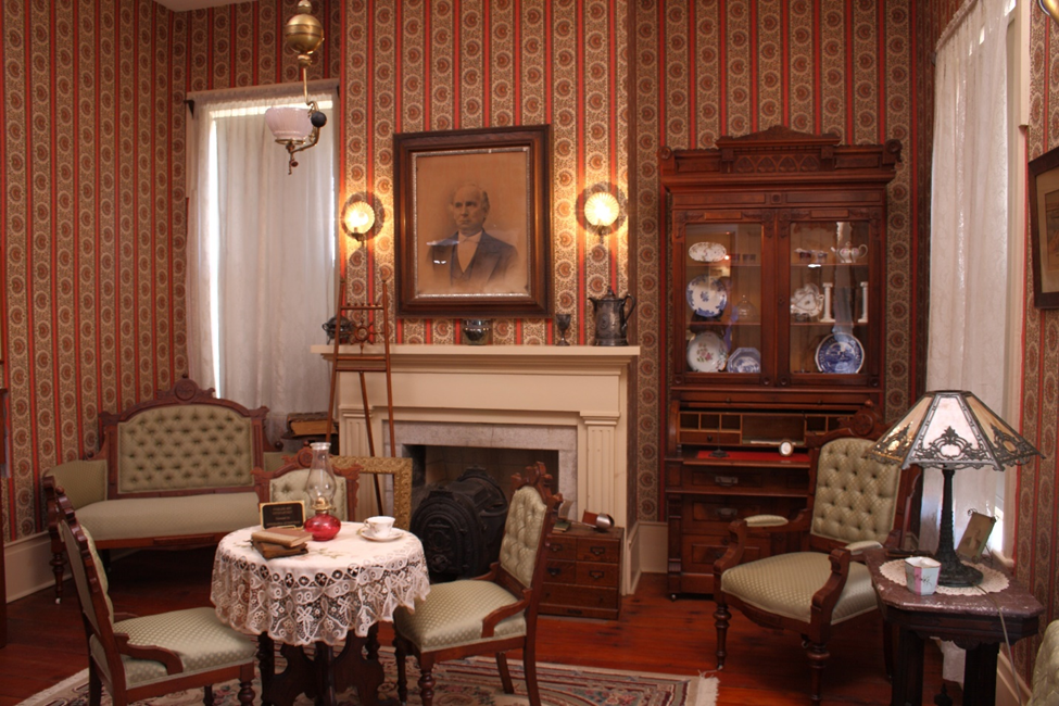 The Taylor-Wessel-Bickel-Nelson House Living Room Display