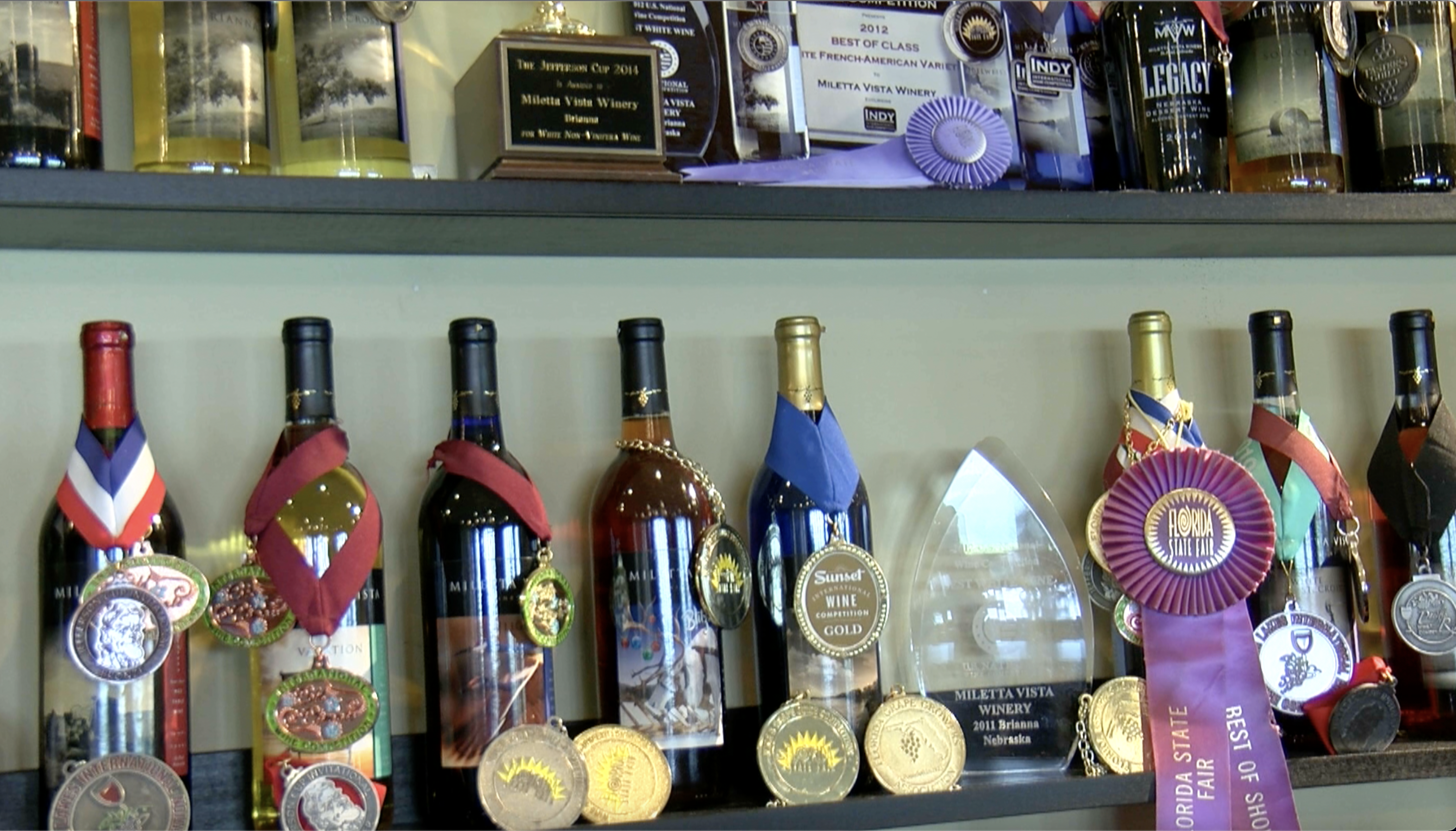 Nebraska vineyard & winery awards