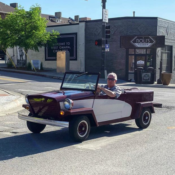 classic car in Blackstone District