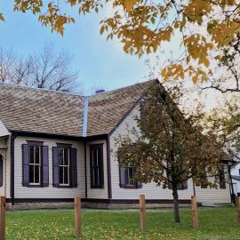 The Willa Cather Childhood Home Passport Stop Photo