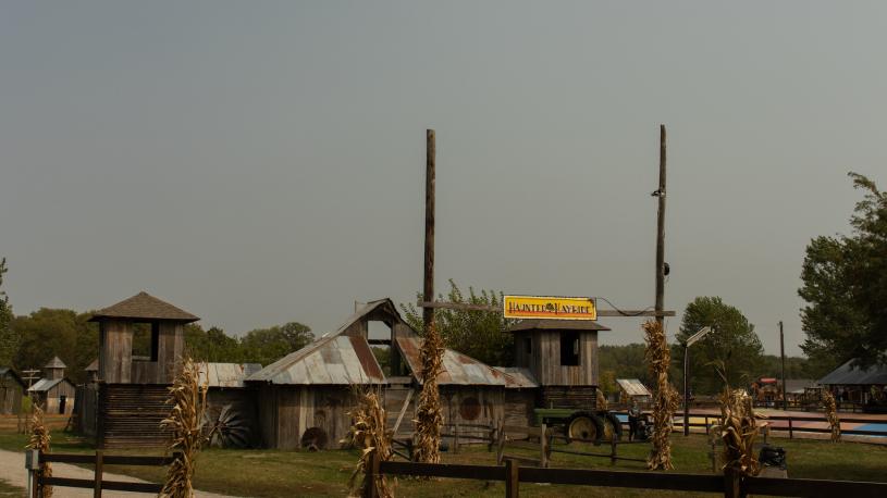 haunted hayrack ride