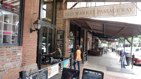 Old Market Passageway in Omaha.