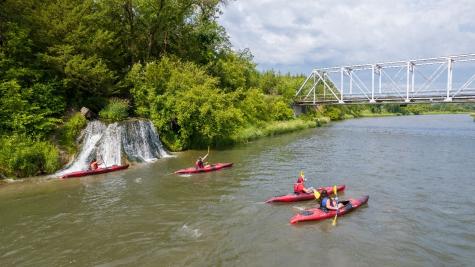 Niobrara River, Waterfalls