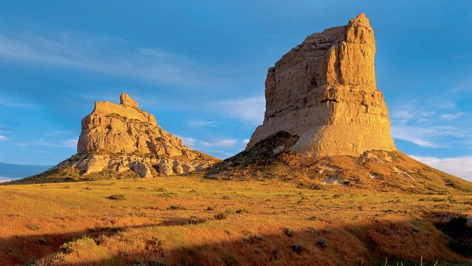 Courthouse and Jail Rocks