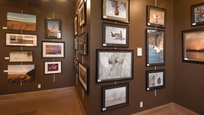 Crane Trust Nature & Visitor Center in Wood River, Nebraska