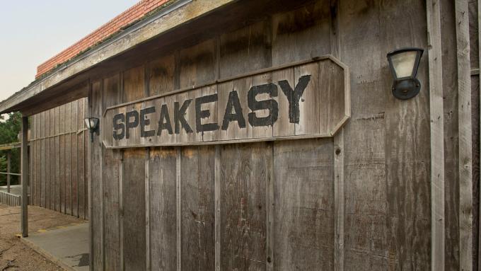 Speakeasy Sign