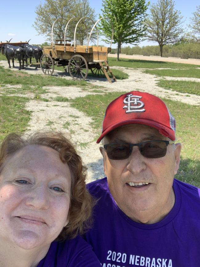 Couple infront of Rock Creek Station