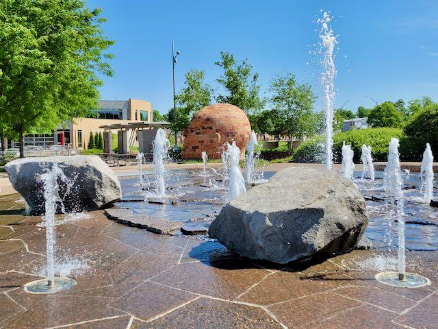 VIEW OF THE HUB CAFE FROM THE GROUND WATER COLOSSUE BY JAMES TYLER - LINCOLN NE.jpeg